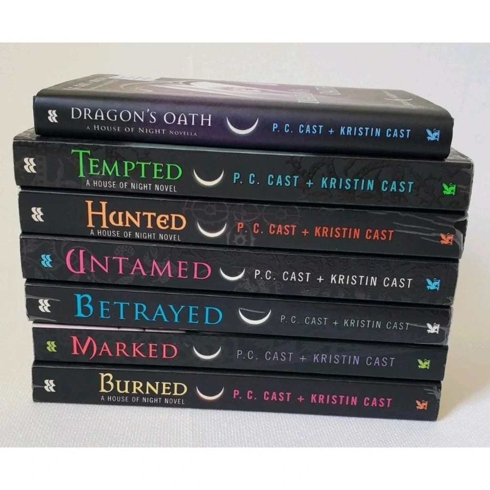 House Of Knight Book Series Lot Of 7 P.C Kristin  Cast Vampire Fantasy YA PB/HC